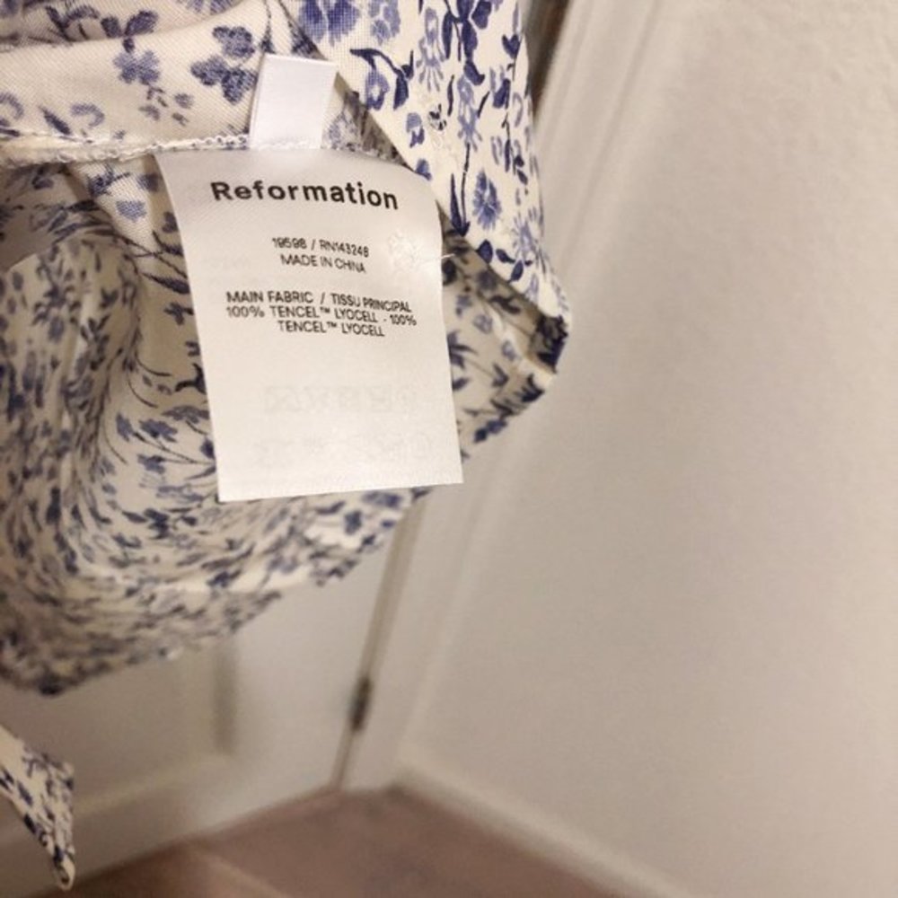 NWOT Reformation Margeaux Dress Johanna - Picture 6 of 6